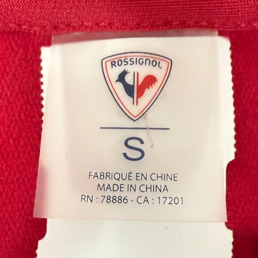 Rossignol Womens 1/4 Zip Pullover Athletic Shirt Size Small Pink - Picture 4 of 10